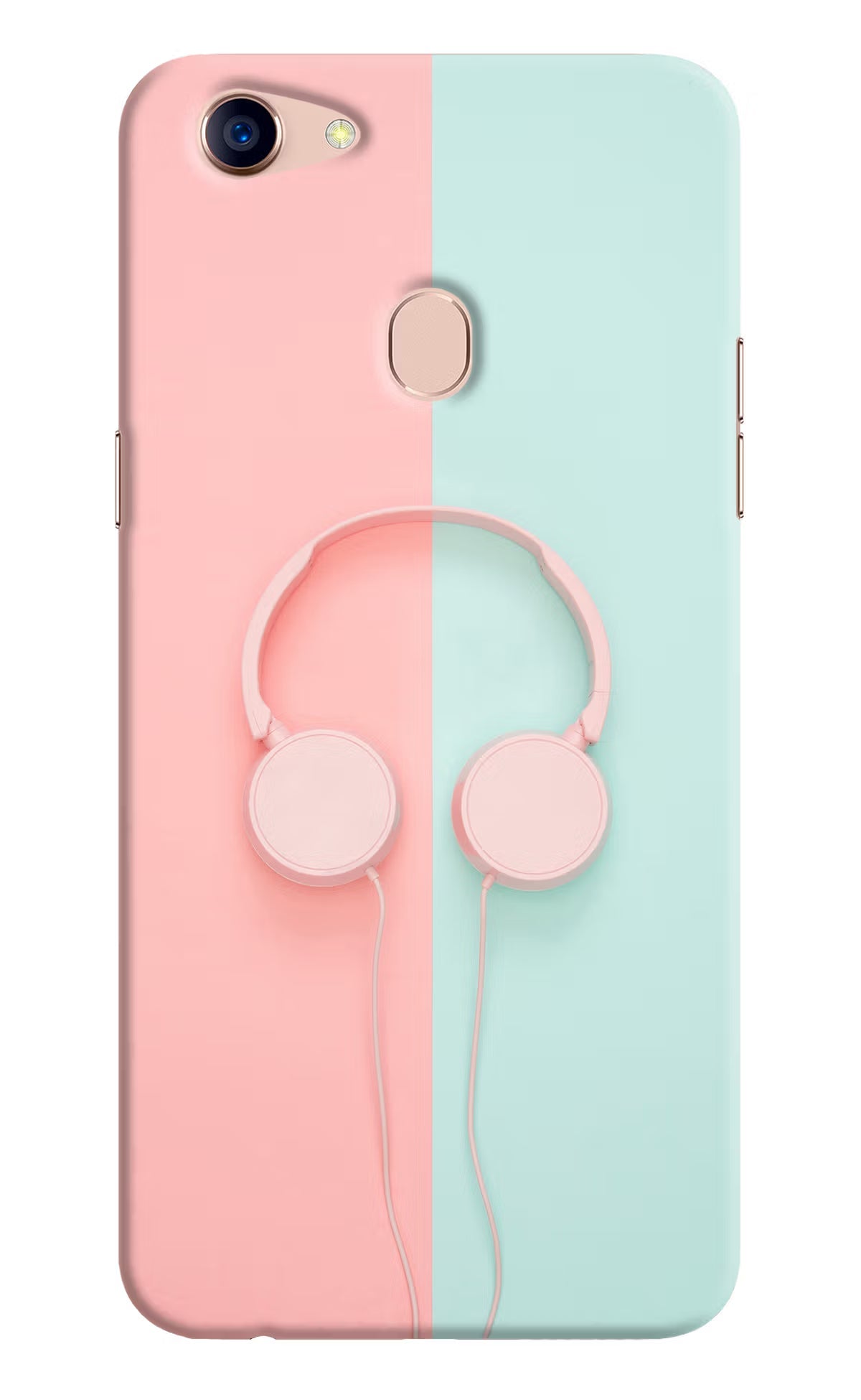 Music Lover Oppo F5 Hard Case Back Cover by Casekaro