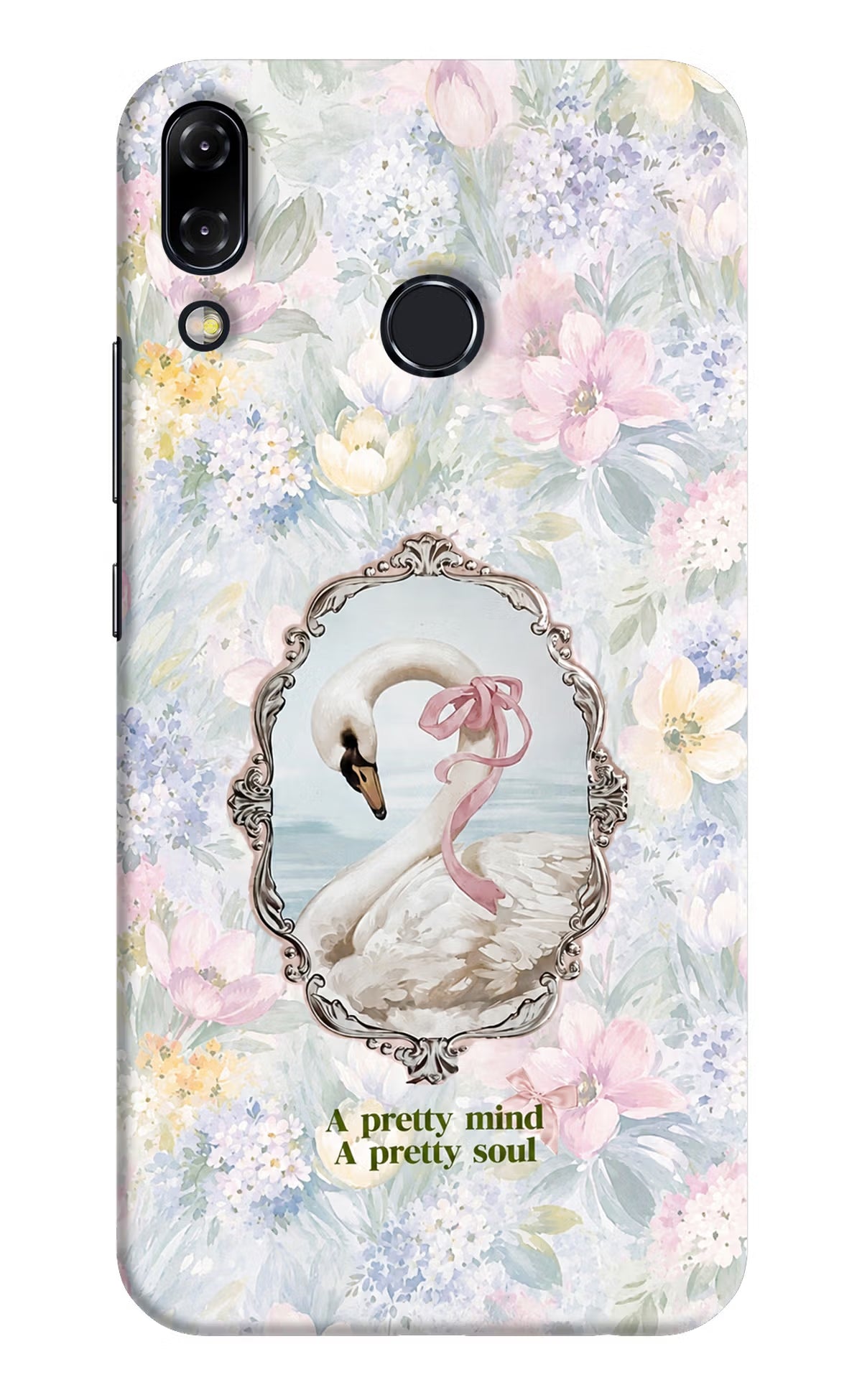 Pretty Mind Pretty Soul Asus Zenfone 5Z Hard Case Back Cover by Casekaro