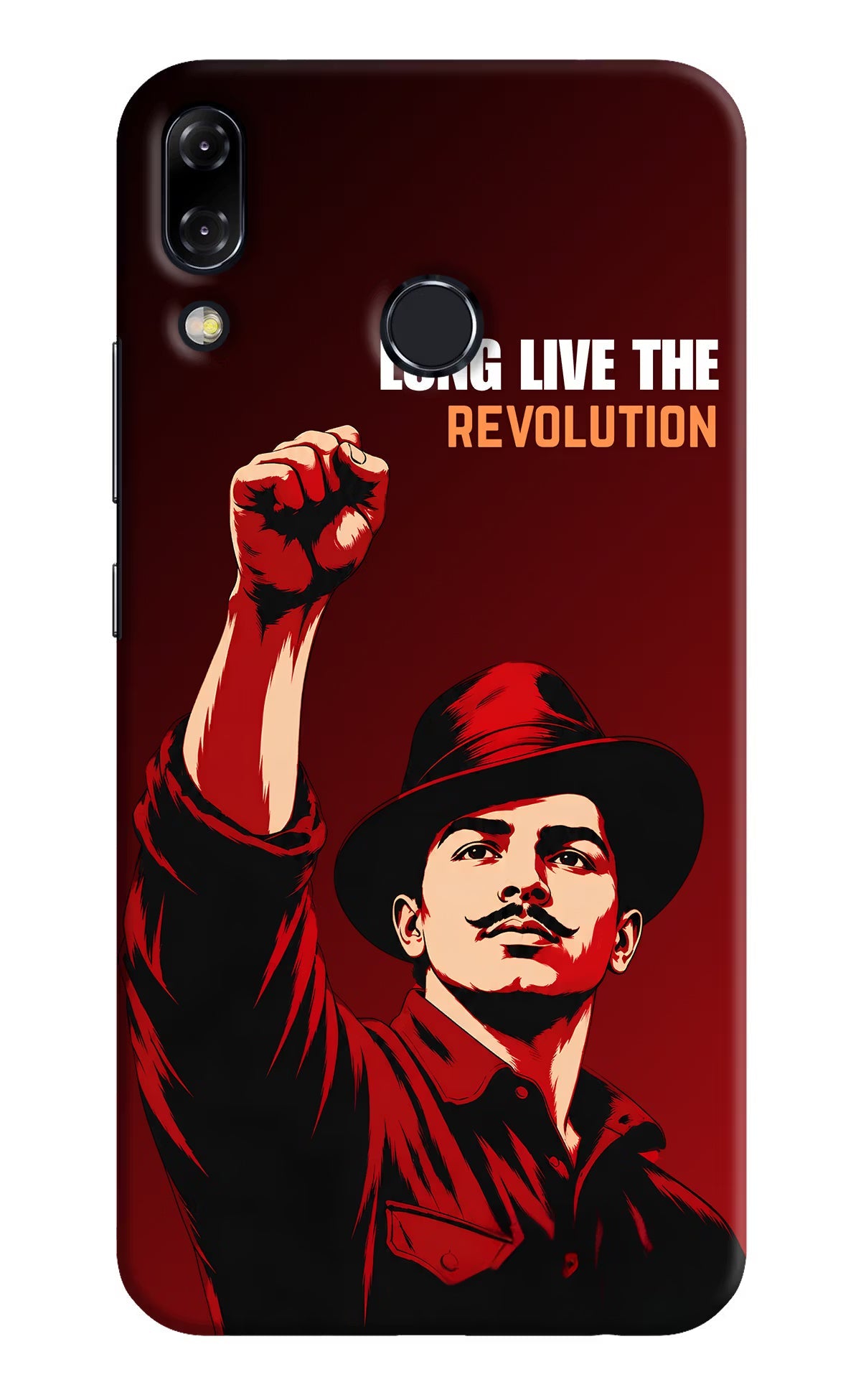 Bhagat Singh Revolution Asus Zenfone 5Z Hard Case Back Cover by Casekaro