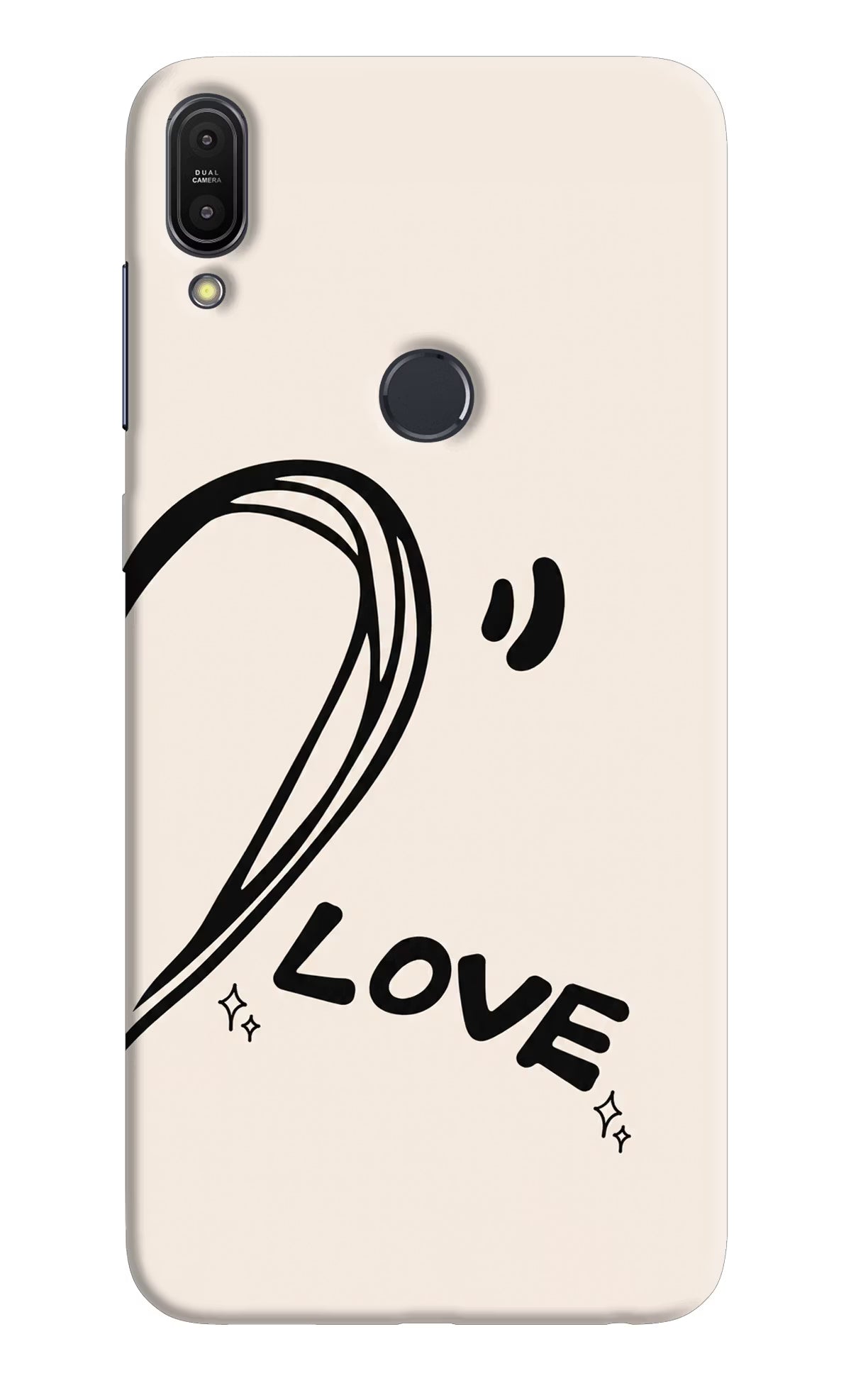 Soul Line Asus Zenfone Max Pro M1 Hard Case Back Cover by Casekaro