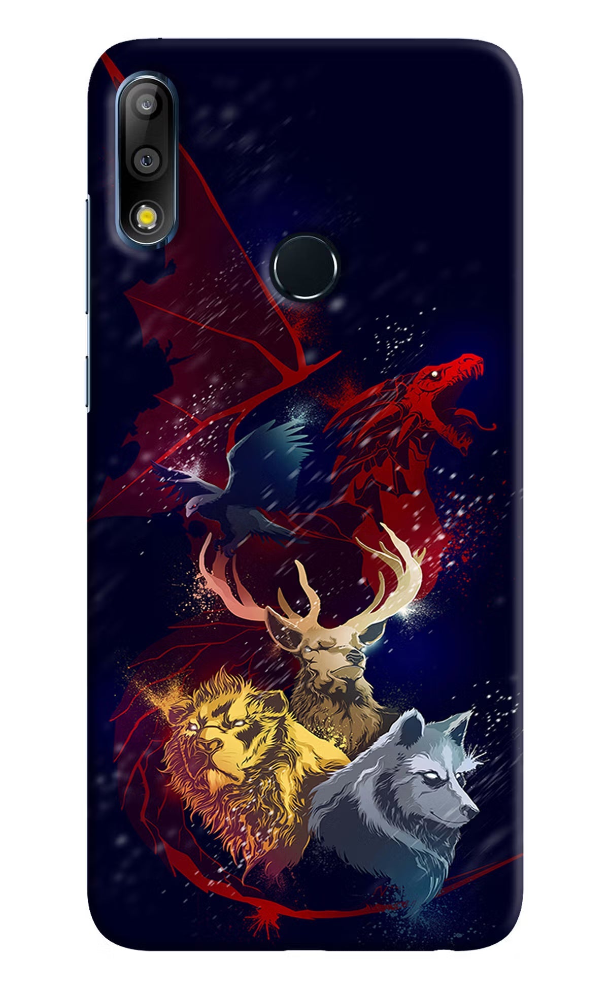 Game Of Thrones Asus Zenfone Max Pro M2 Hard Case Back Cover by Casekaro