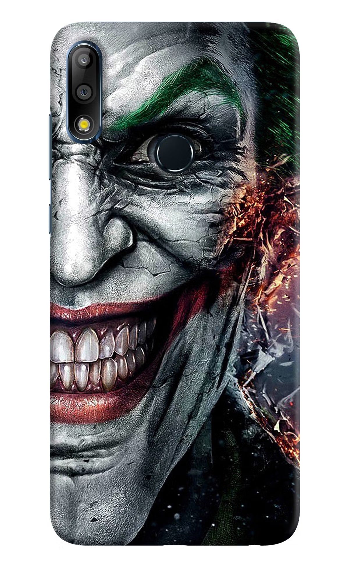 Joker Cam Asus Zenfone Max Pro M2 Hard Case Back Cover by Casekaro