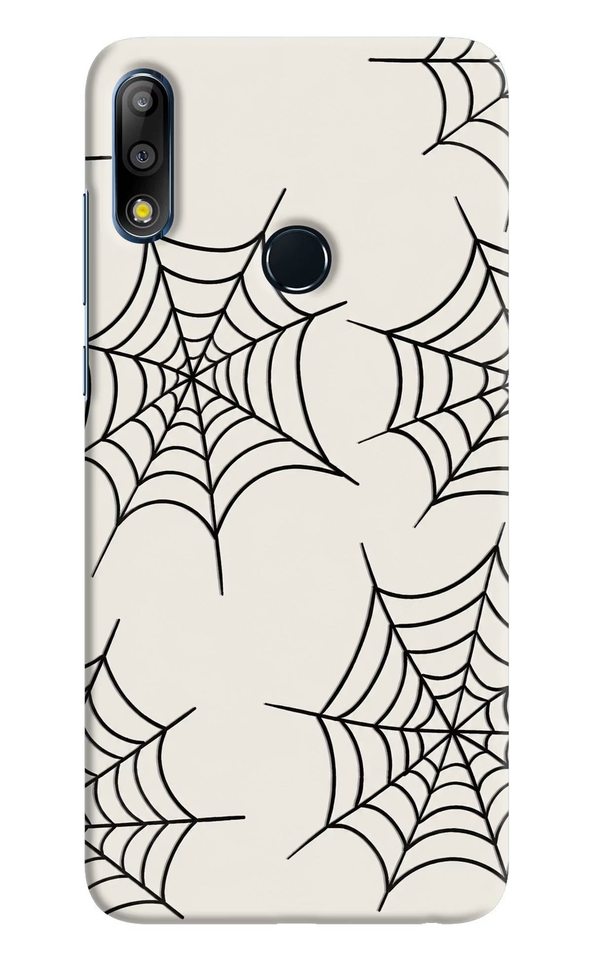 Spider Web Asus Zenfone Max Pro M2 Hard Case Back Cover by Casekaro