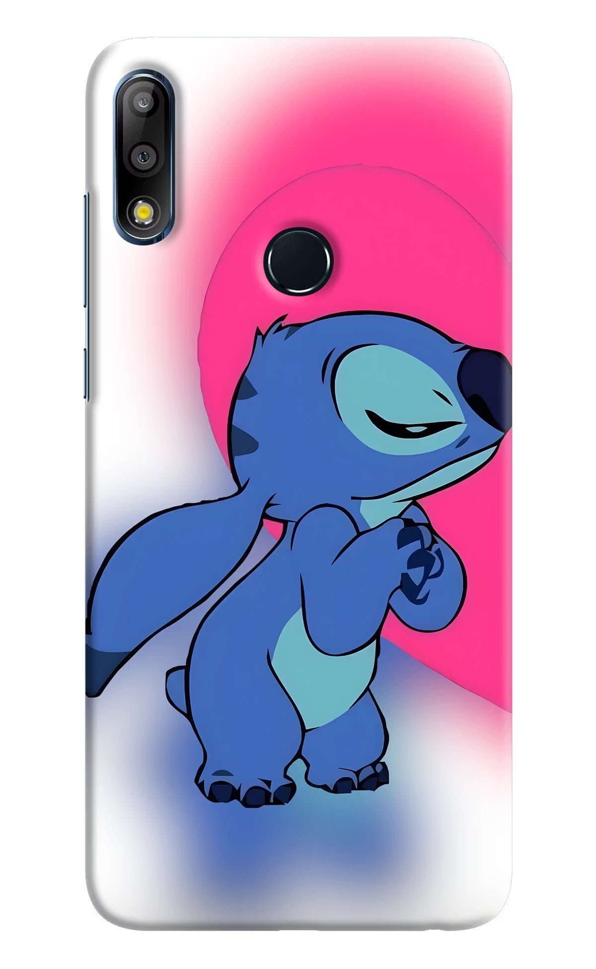 Stitch Hug Asus Zenfone Max Pro M2 Hard Case Back Cover by Casekaro