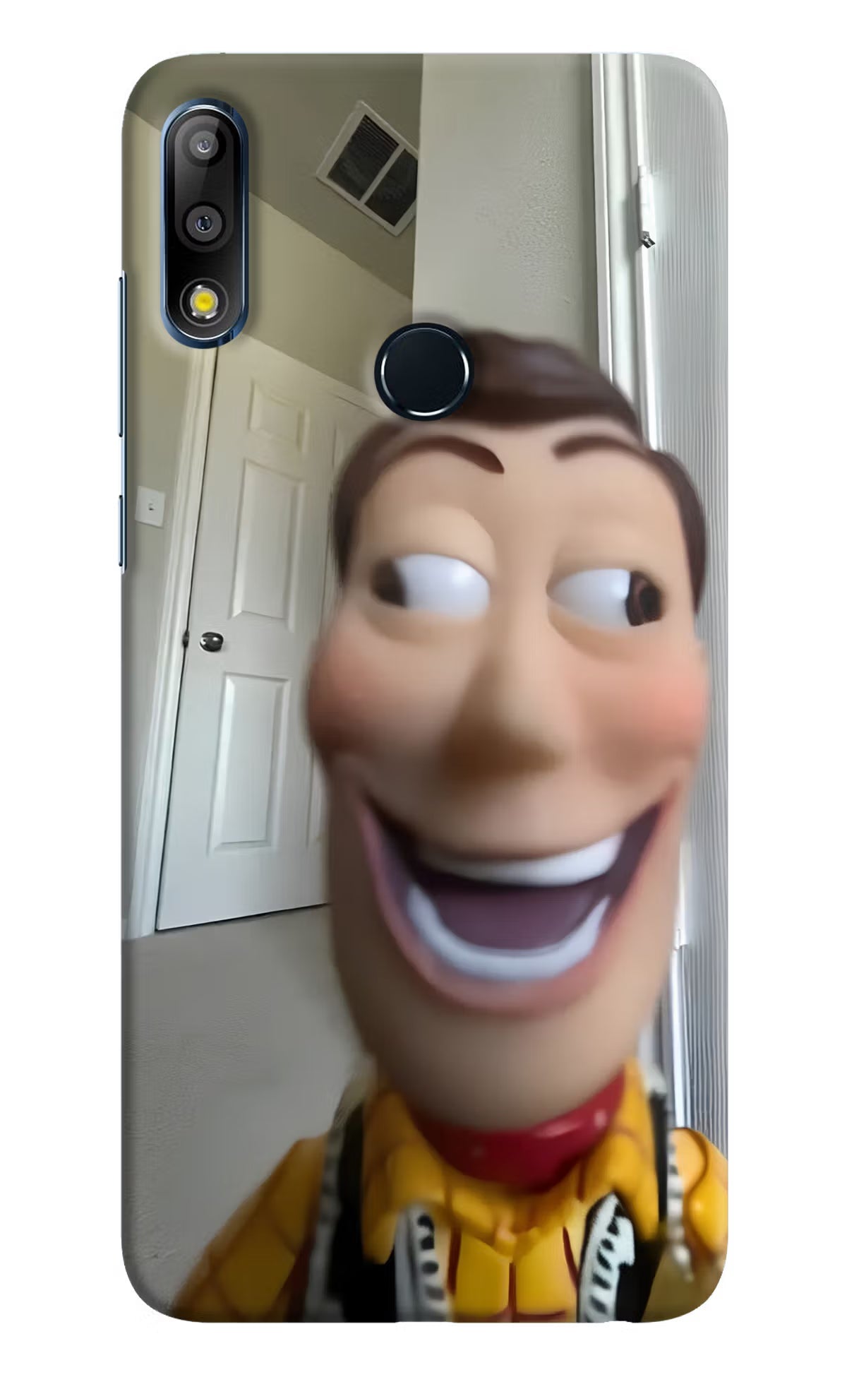 Side Eye Woody Asus Zenfone Max Pro M2 Hard Case Back Cover by Casekaro