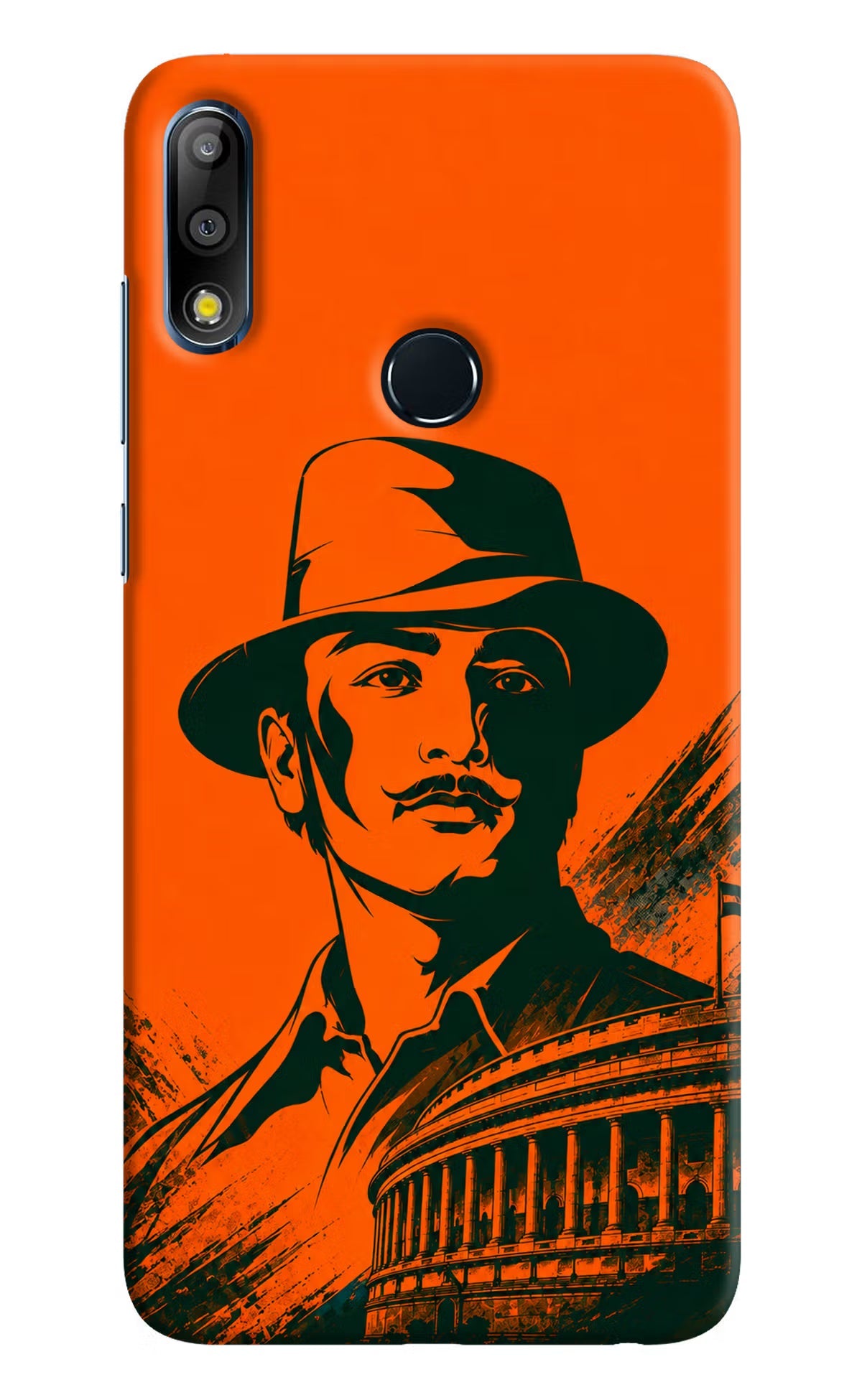 Bhagat Singh Legacy Asus Zenfone Max Pro M2 Hard Case Back Cover by Casekaro