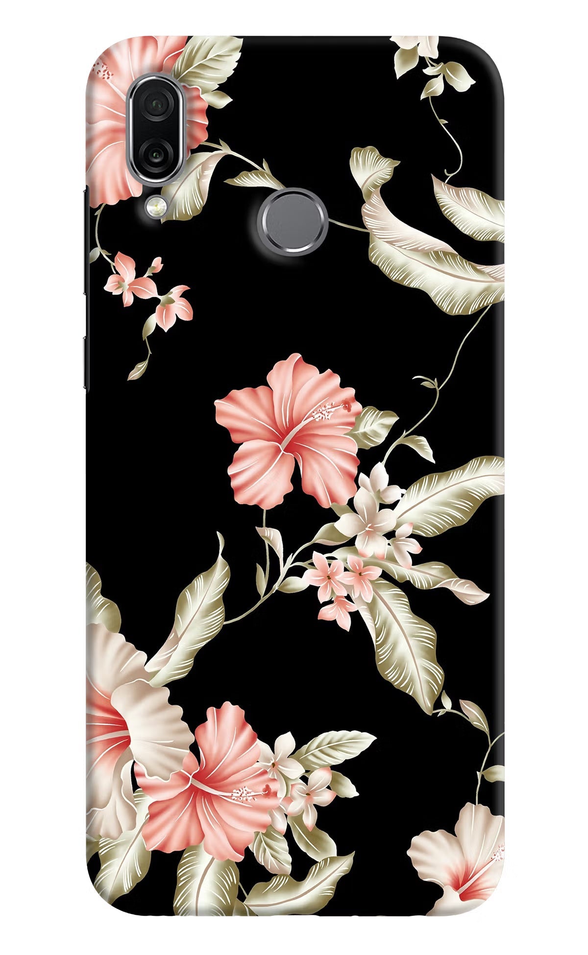 Flowers Honor Play Hard Case Back Cover by Casekaro
