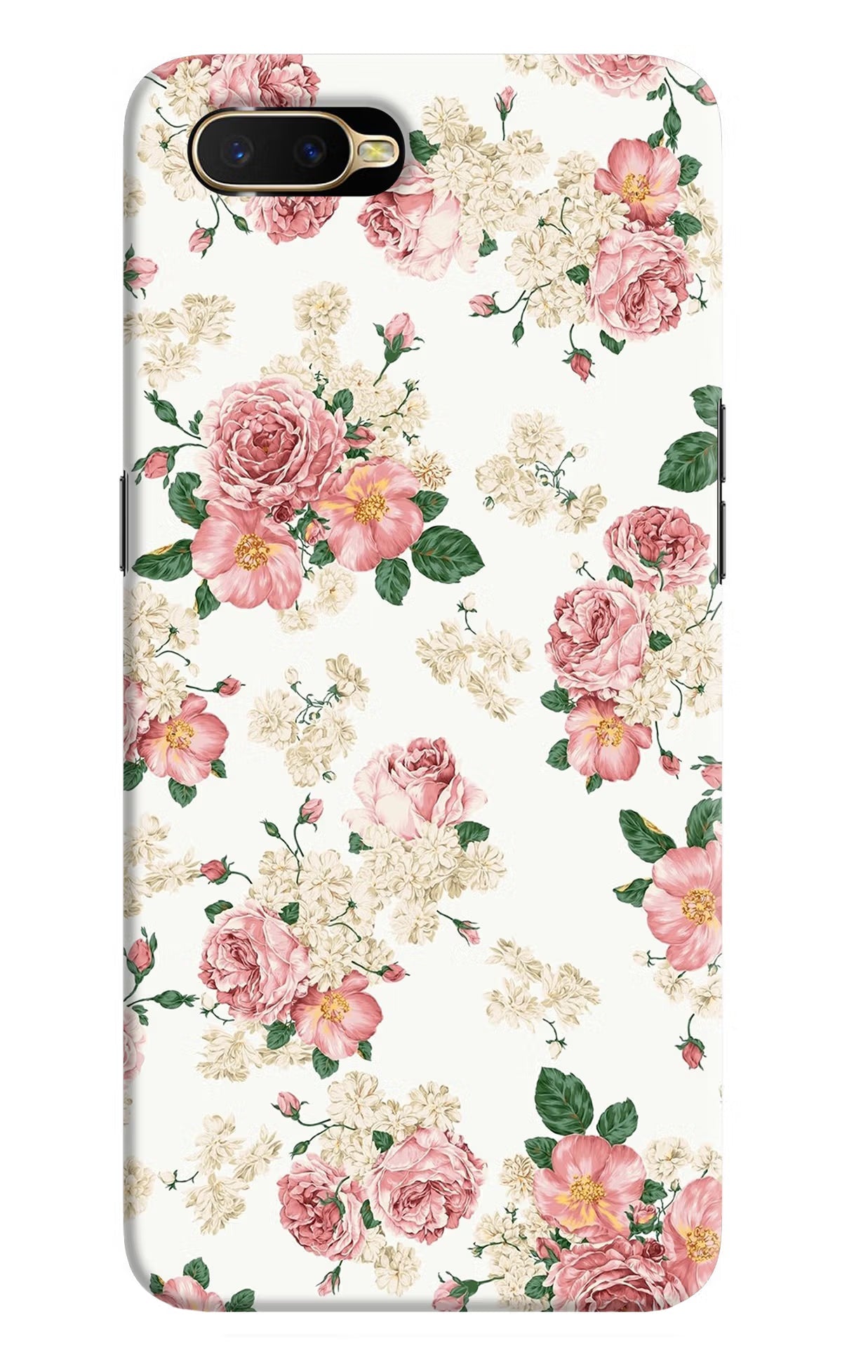 Flowers Oppo K1 Hard Case Back Cover by Casekaro