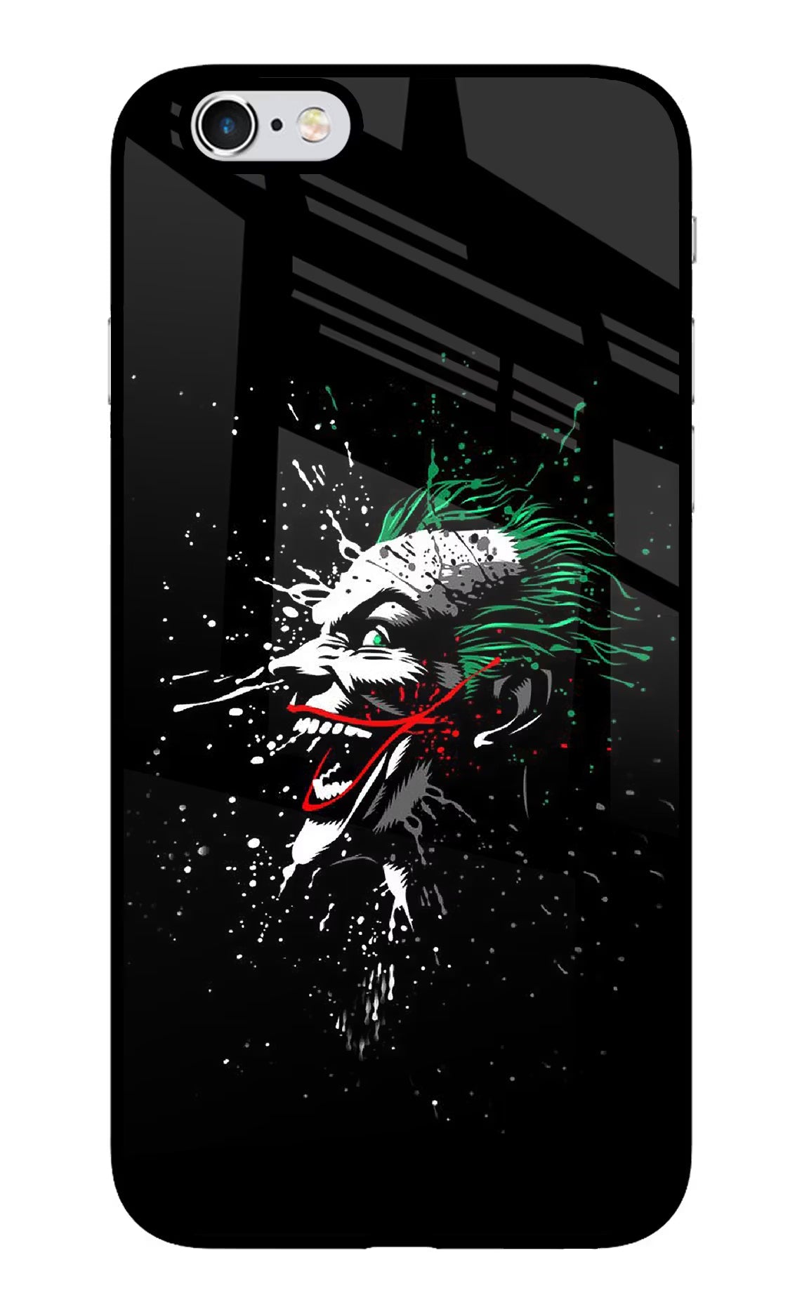 Joker iPhone 6 Plus/6s Plus Glass Case Back Cover by Casekaro