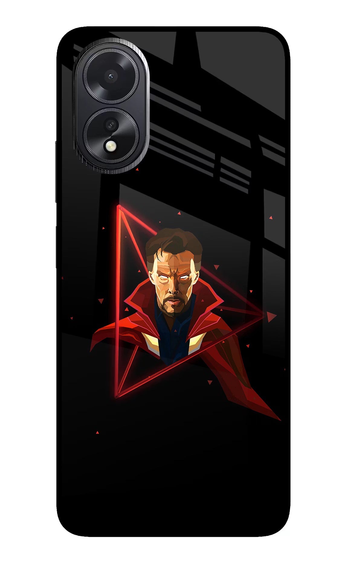 Doctor Ordinary Oppo A18/Oppo A38 Glass Case Back Cover by Casekaro