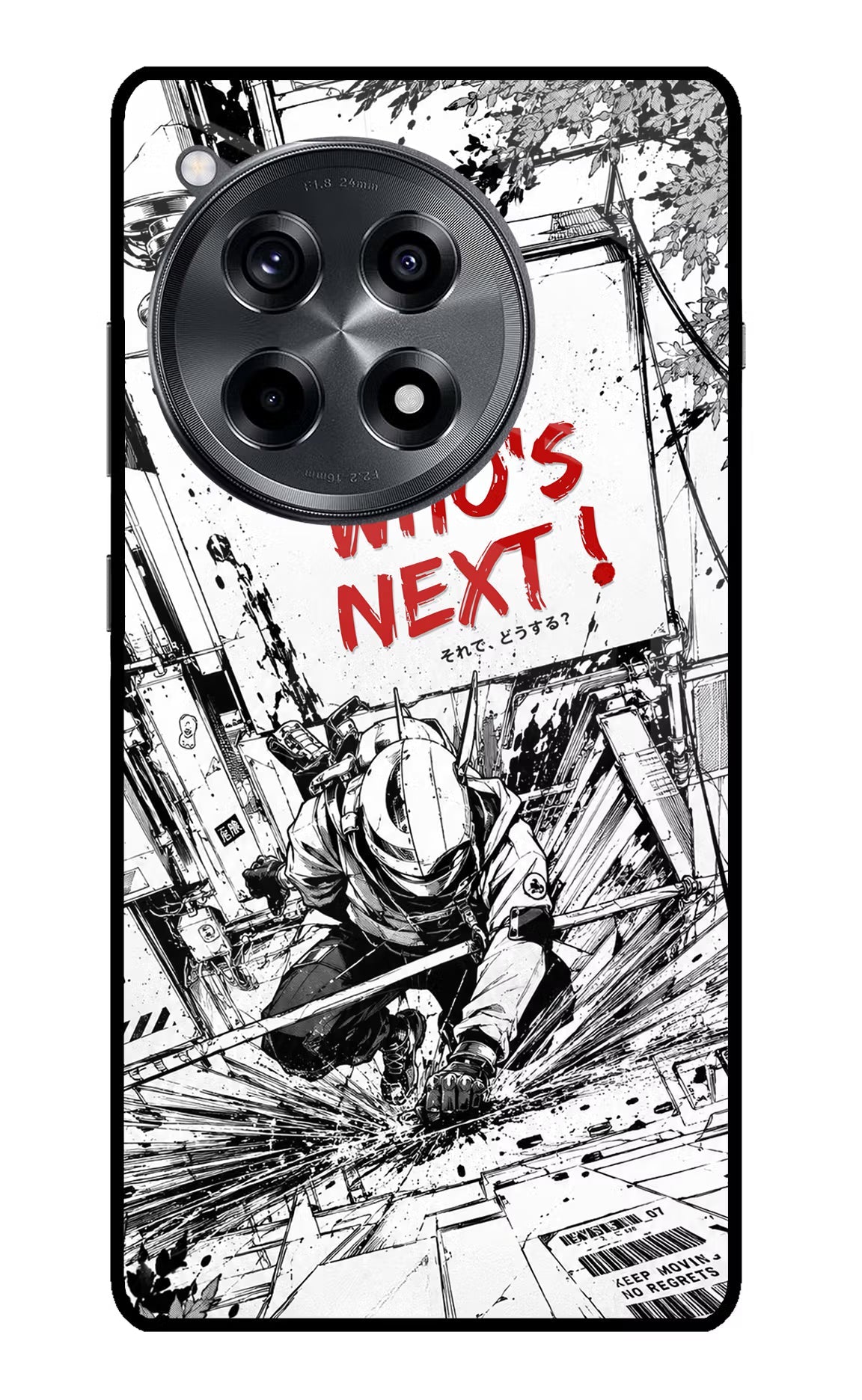 Who's Next OnePlus 12R Glass Case