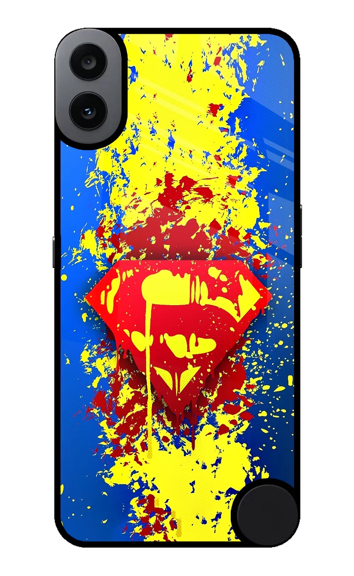 Superman logo CMF by Nothing Phone 1 Glass Case