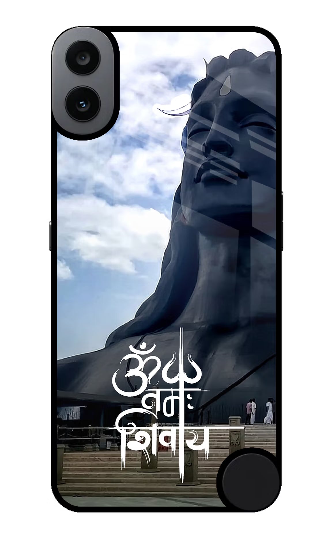 Om Namah Shivay CMF by Nothing Phone 1 Glass Case
