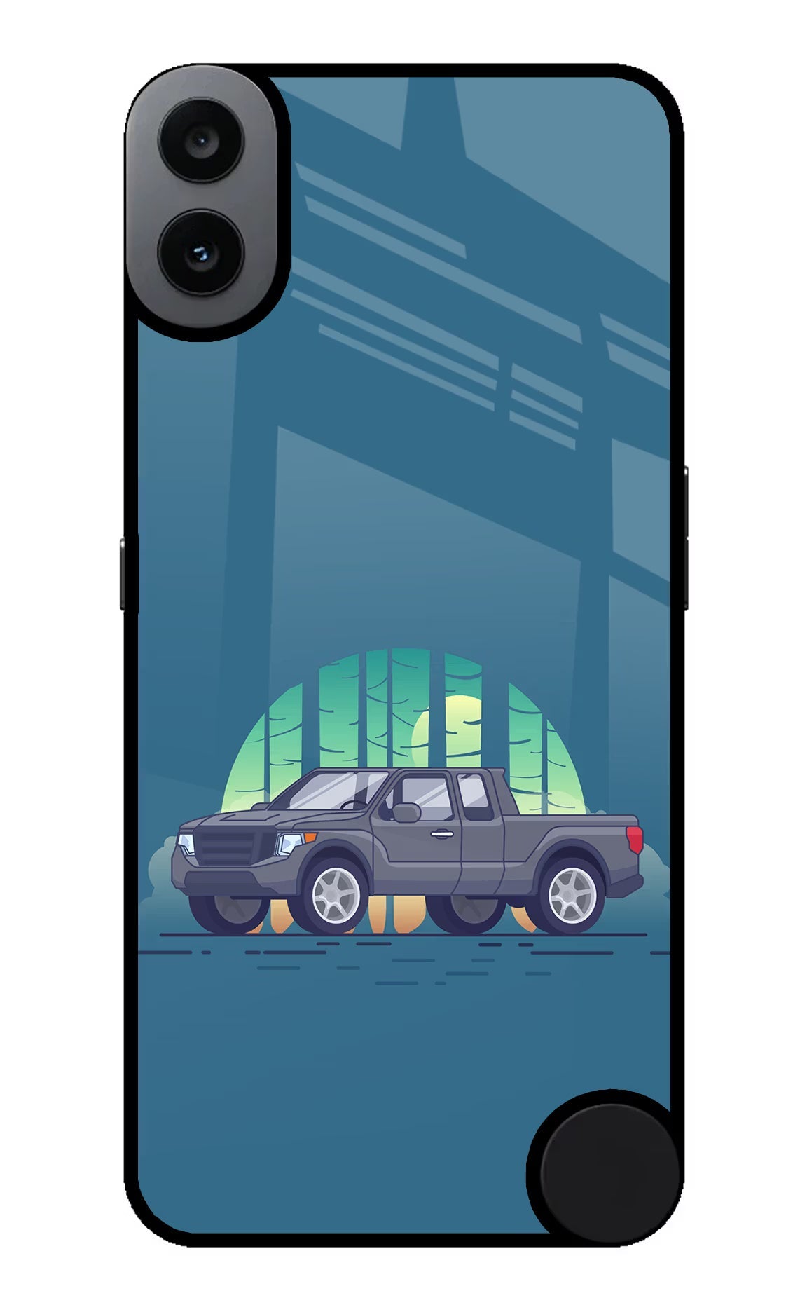 Retro Garage Vibe CMF by Nothing Phone 1 Glass Case