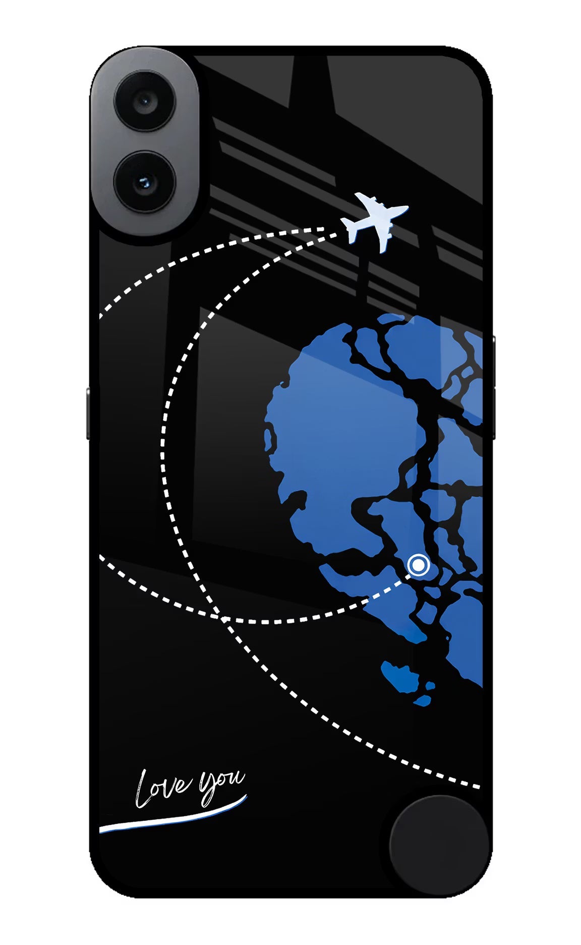 Love Orbit CMF by Nothing Phone 1 Glass Case