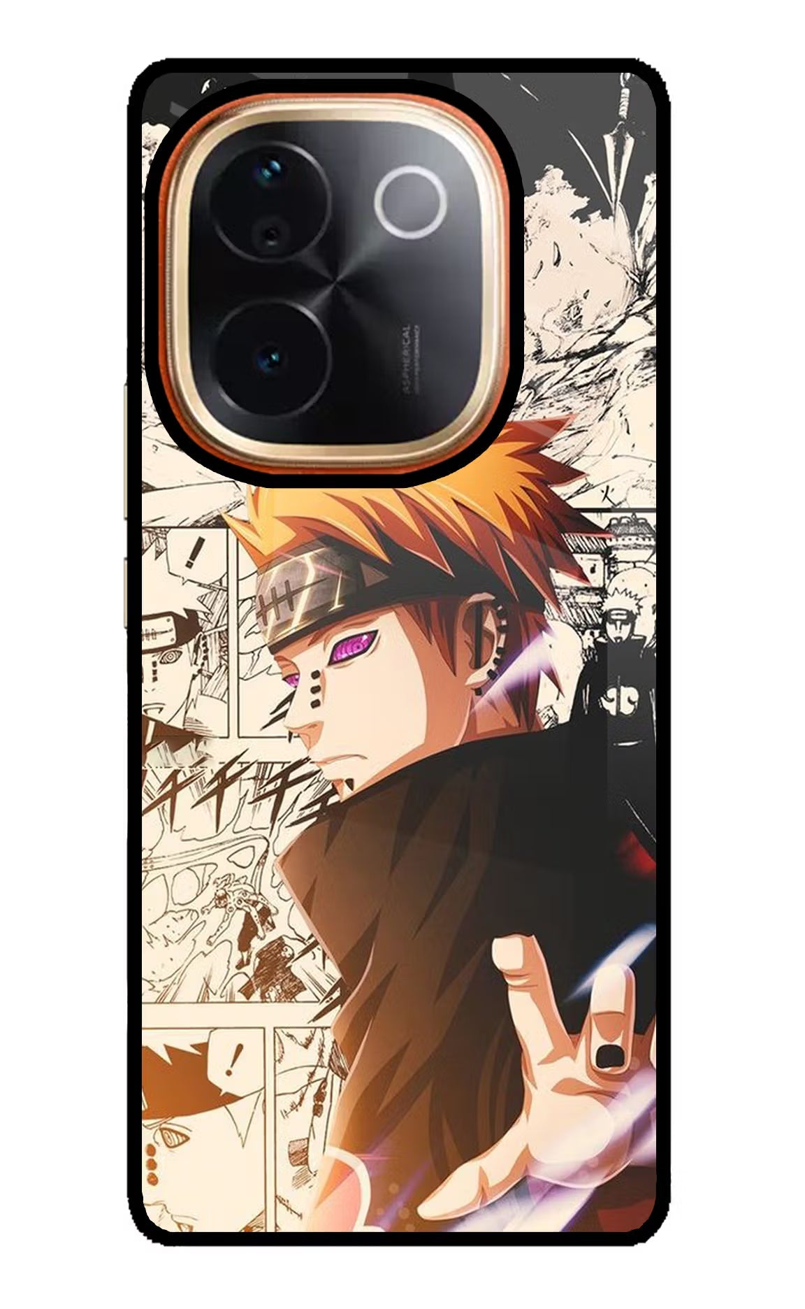 Pain Anime IQOO Z9S Pro 5G Glass Case Back Cover by Casekaro