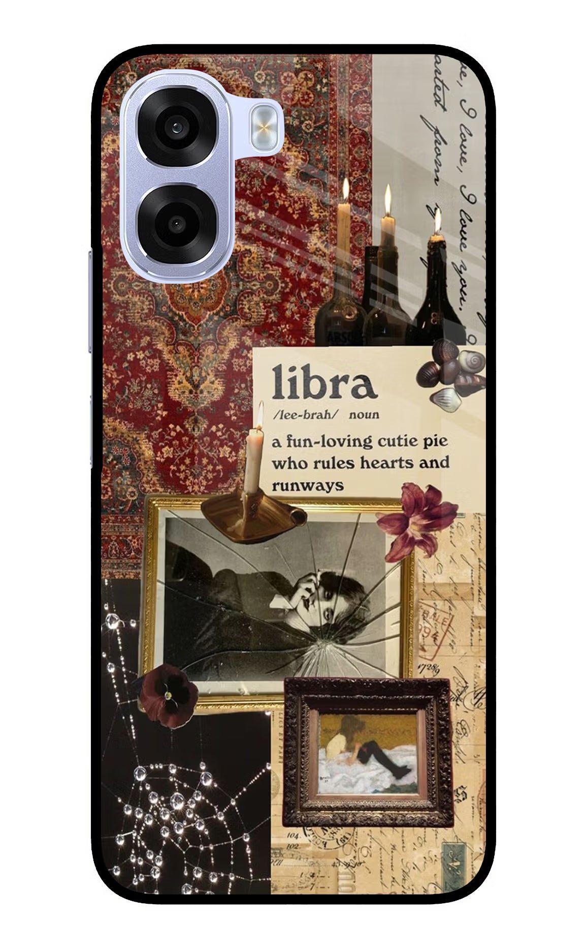 Libra Zodiac OPPO K14x 5G Metal Case Back Cover by Casekaro