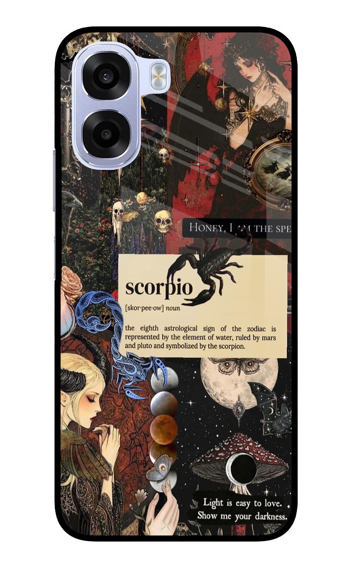 Scorpio Zodiac OPPO K14x 5G Metal Case Back Cover by Casekaro