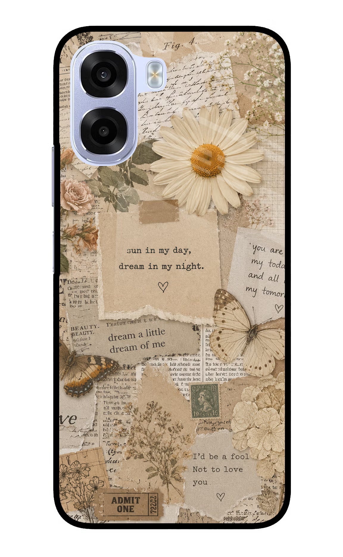 Vintage case OPPO K14x 5G Metal Case Back Cover by Casekaro