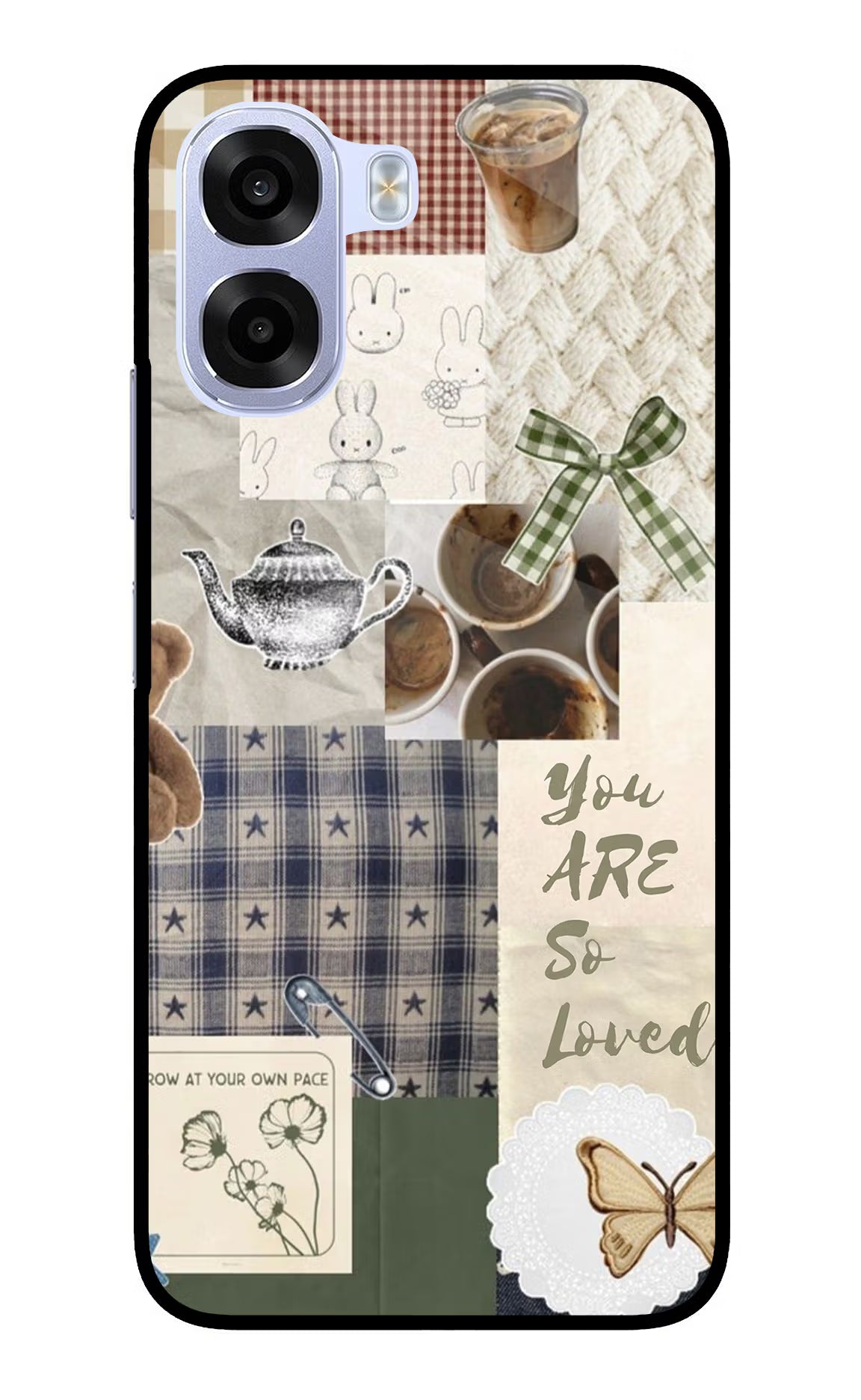 Cookie OPPO K14x 5G Metal Case Back Cover by Casekaro