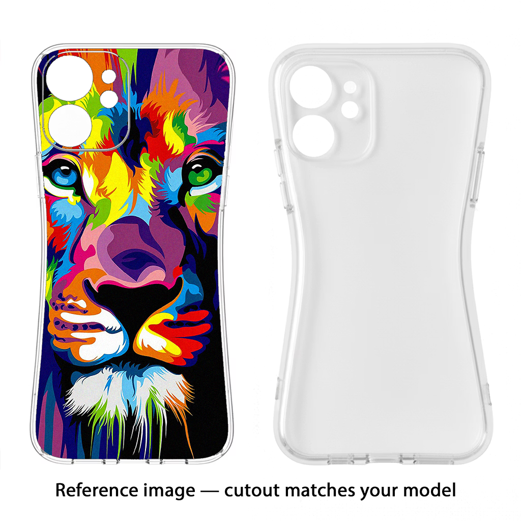 Lion Samsung S24 FE 5G Soft Case Back Cover by Casekaro