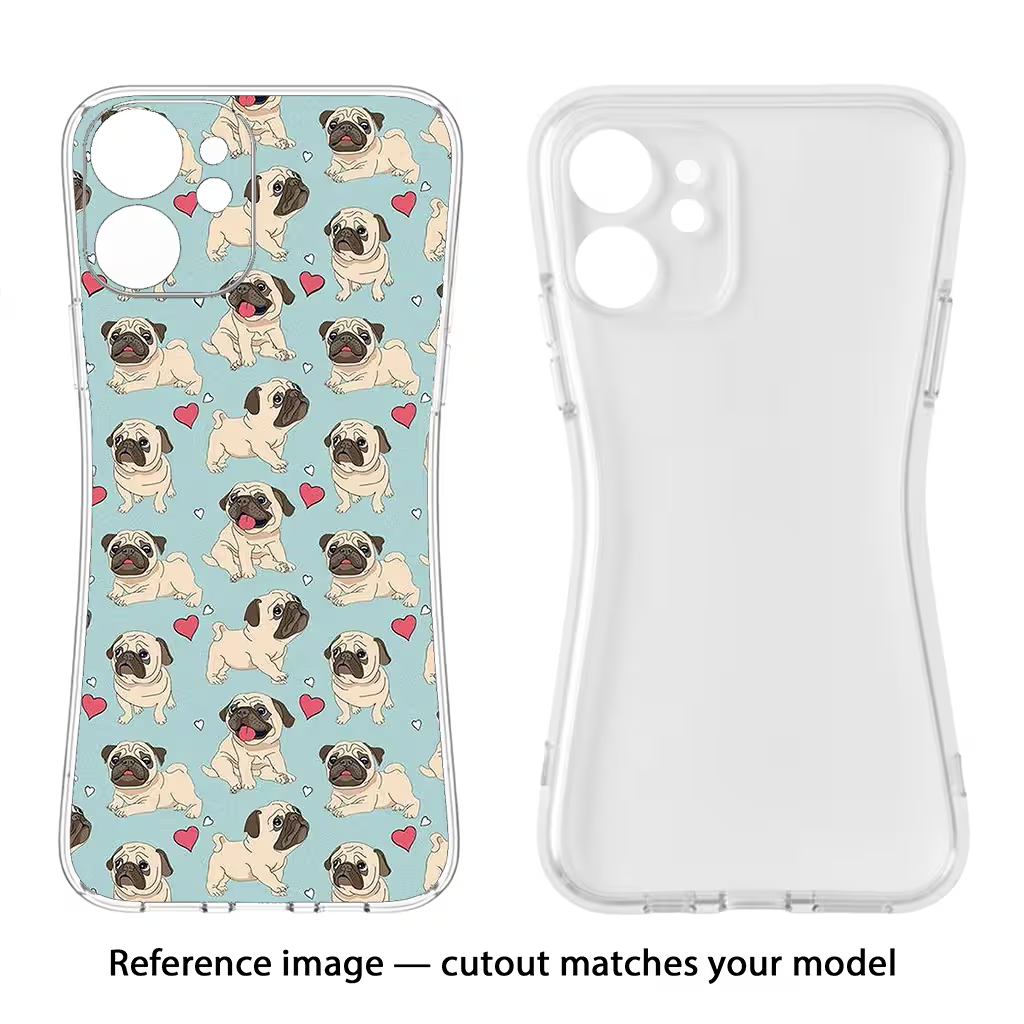 Pug Dog Samsung A56 5G Soft Case Back Cover by Casekaro