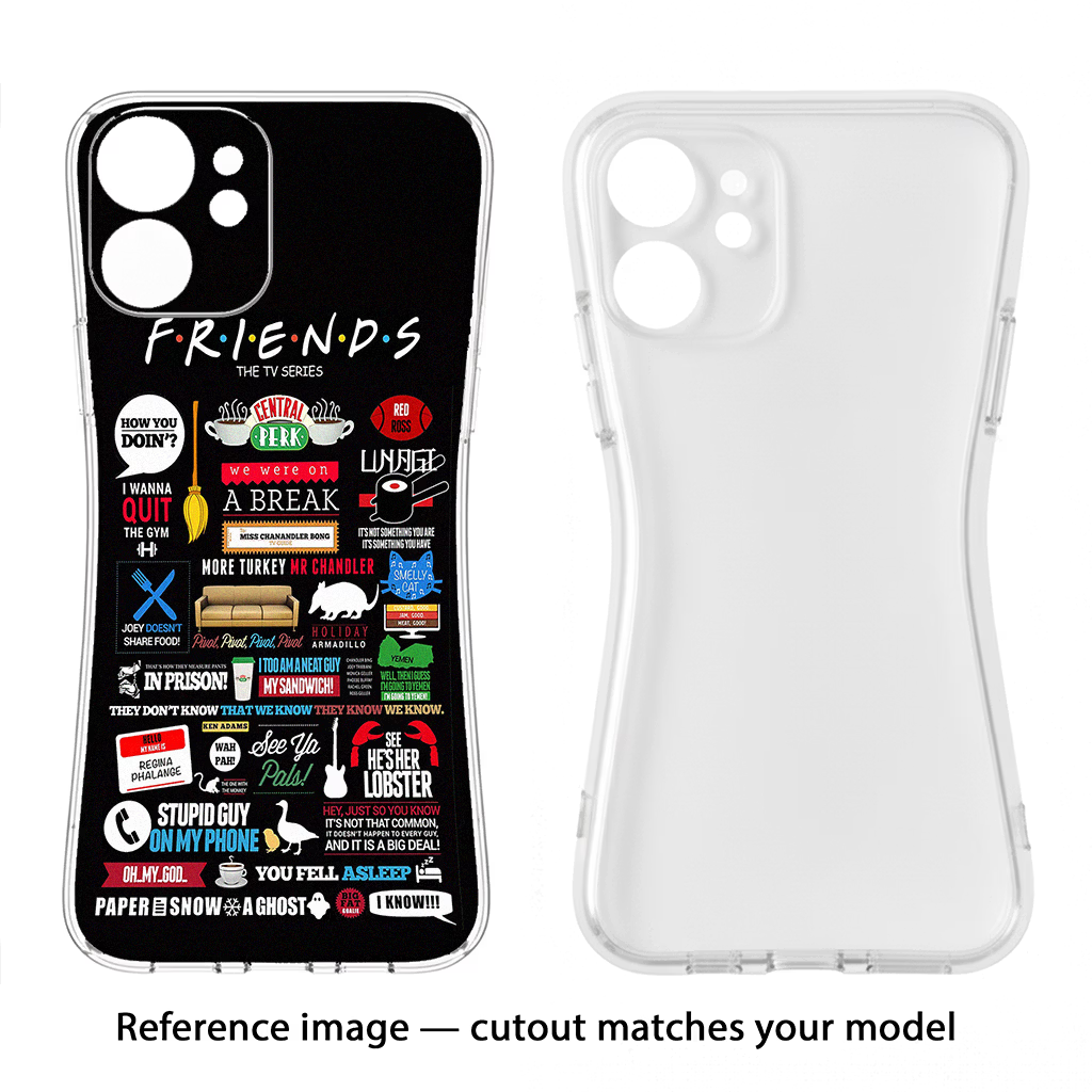 FRIENDS Samsung S24 FE 5G Soft Case Back Cover by Casekaro