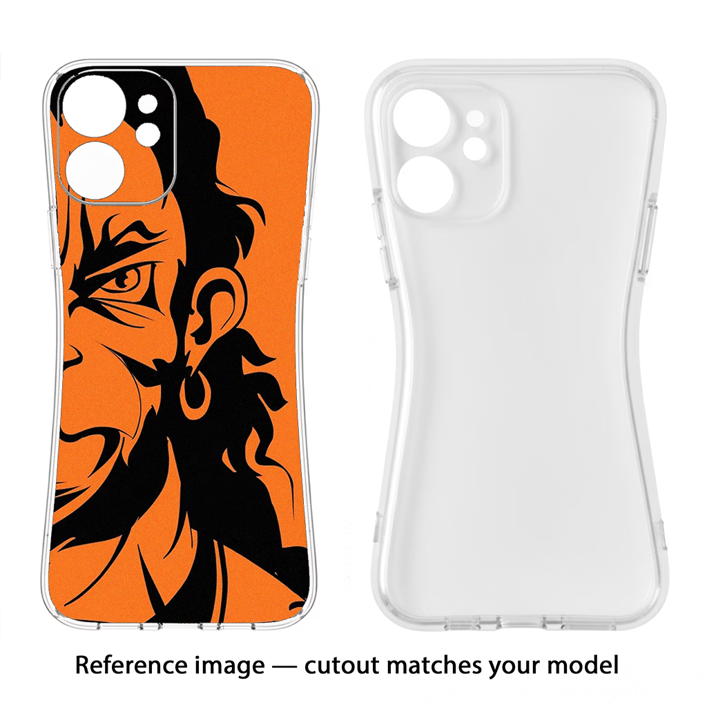 Hanuman Samsung S24 FE 5G Soft Case Back Cover by Casekaro