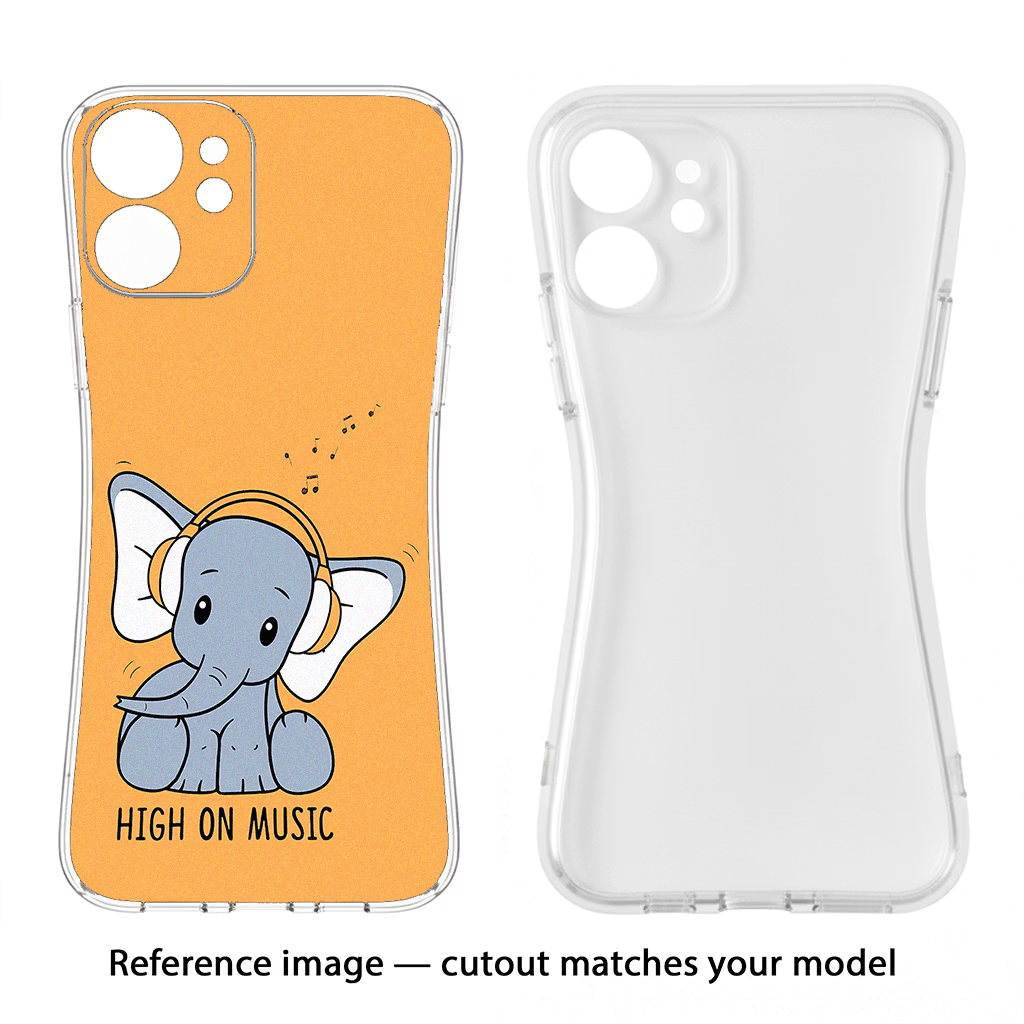 High On Music Samsung S24 FE 5G Soft Case Back Cover by Casekaro