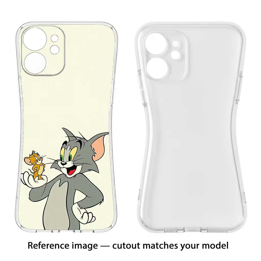 Tom & Jerry Vivo T4x 5G Soft Case Back Cover by Casekaro