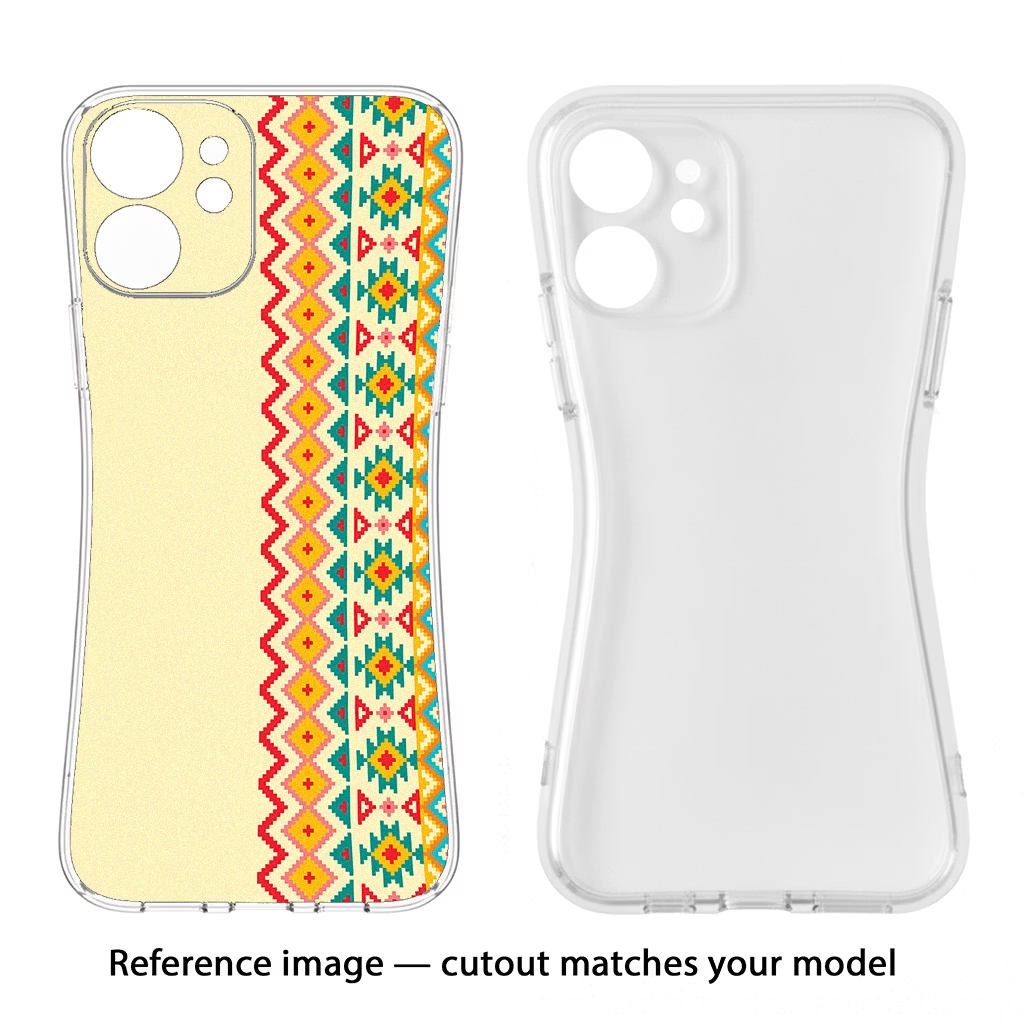 Ethnic Seamless CMF by Nothing Phone 1 Soft Case Back Cover by Casekaro