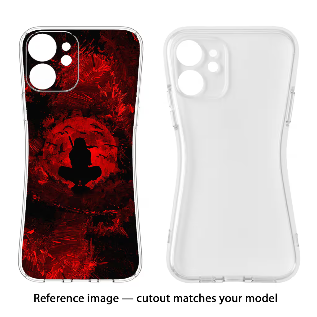 Itachi Uchiha Vivo V27/V27 Pro Soft Case Back Cover by Casekaro