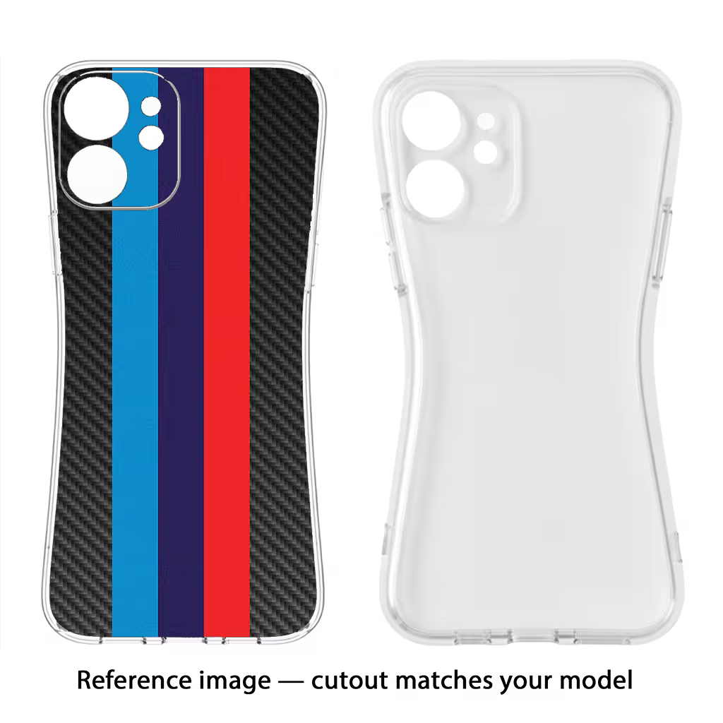 BMW Stripes Pattern Samsung A56 5G Soft Case Back Cover by Casekaro