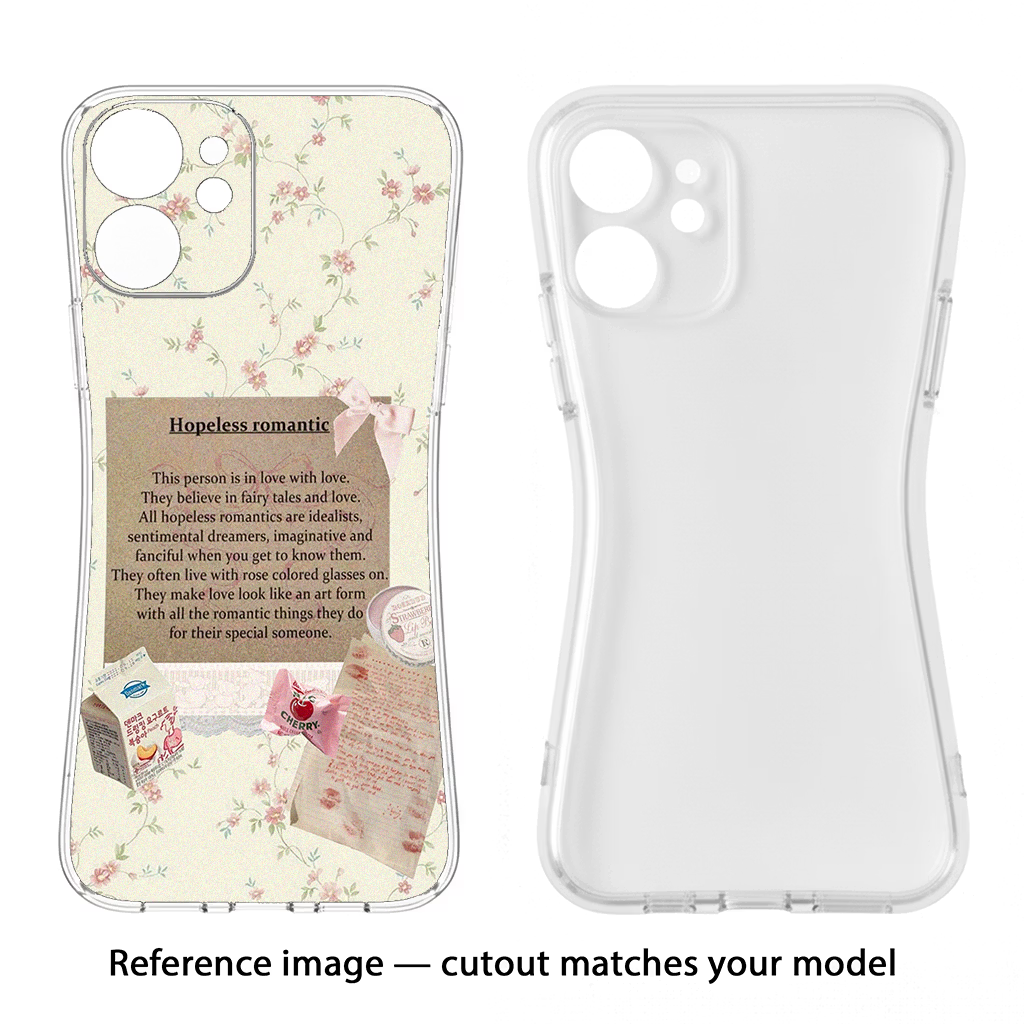 Hopeless Romantic CMF by Nothing Phone 1 Soft Case Back Cover by Casekaro
