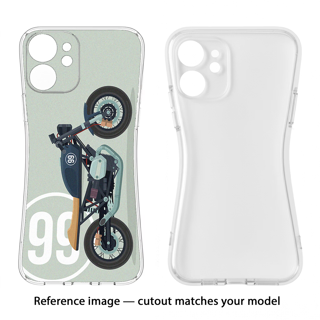 Classic Cafe Racer 99 Samsung S24 FE 5G Soft Case Back Cover by Casekaro