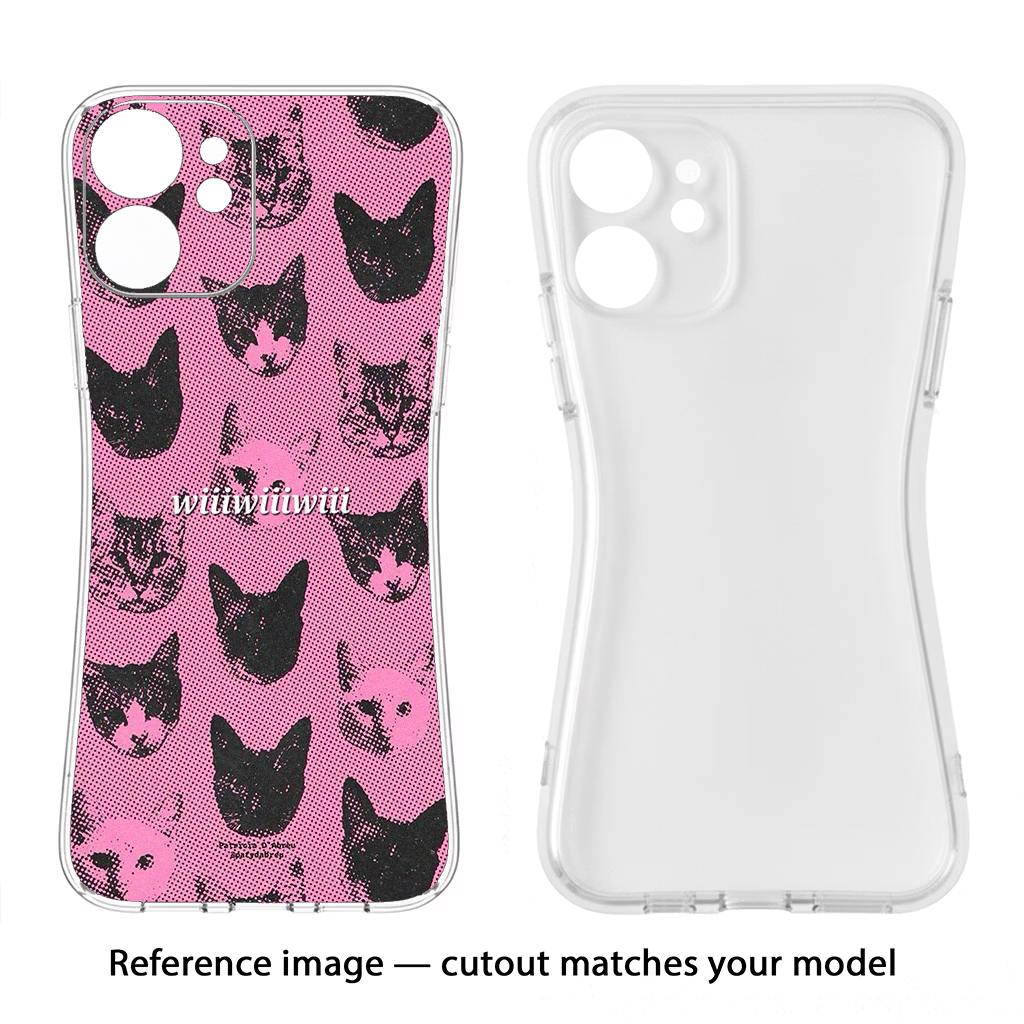 Pink Cats CMF by Nothing Phone 1 Soft Case Back Cover by Casekaro