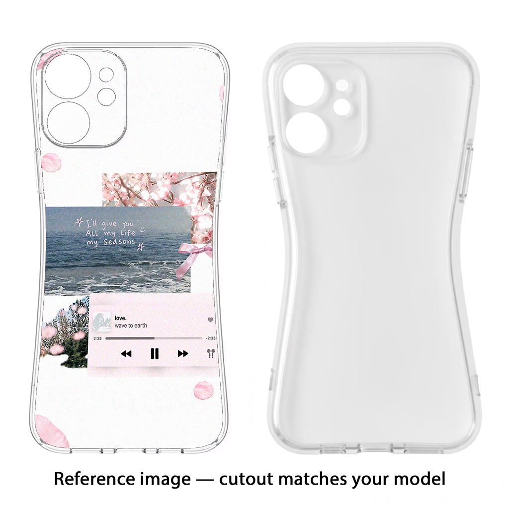 Wave to earth CMF by Nothing Phone 1 Soft Case Back Cover by Casekaro