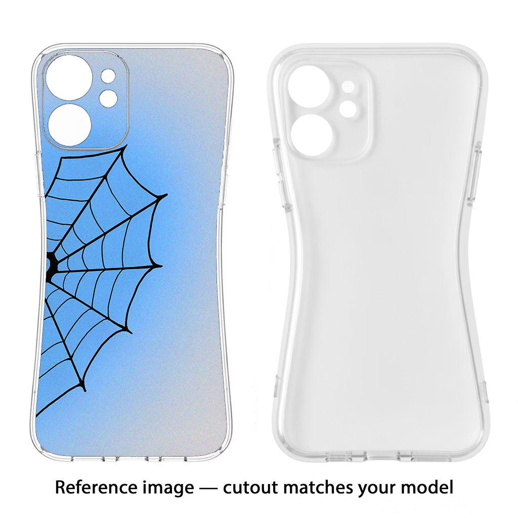 Blue Web CMF by Nothing Phone 1 Soft Case Back Cover by Casekaro