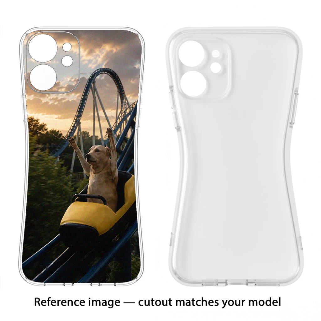 Rollercoaster Dog CMF by Nothing Phone 1 Soft Case Back Cover by Casekaro