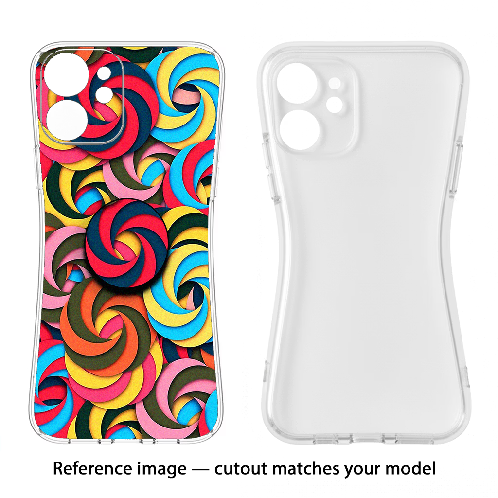 Spiral Pattern CMF by Nothing Phone 1 Pop Case by Casekaro