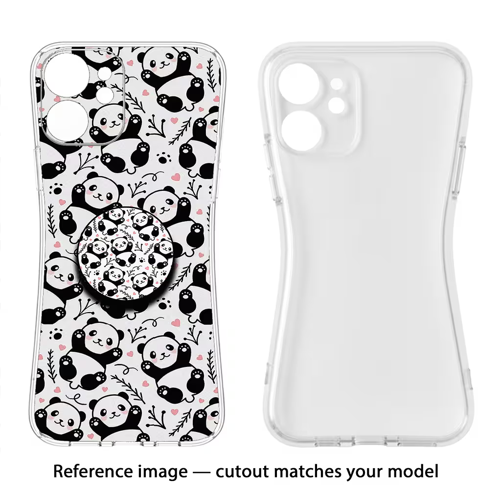 Cute Panda Realme 14 Pro Plus 5G Pop Case by Casekaro