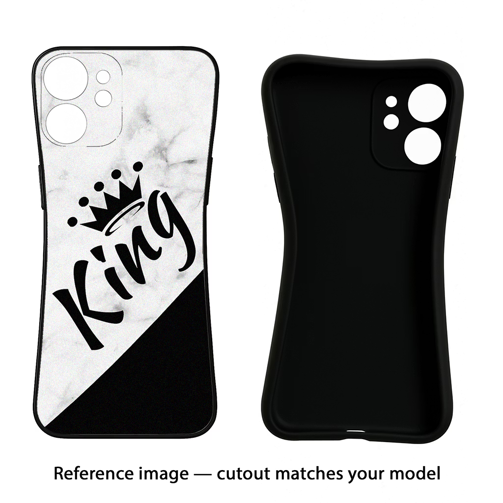 King Samsung S24 FE 5G Black Soft Case Back Cover by Casekaro