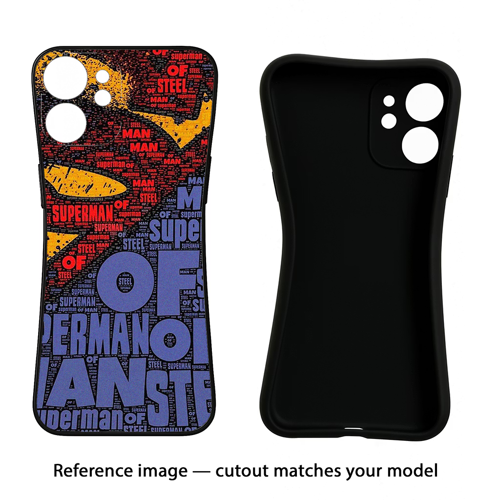 Superman Samsung S24 FE 5G Black Soft Case Back Cover by Casekaro