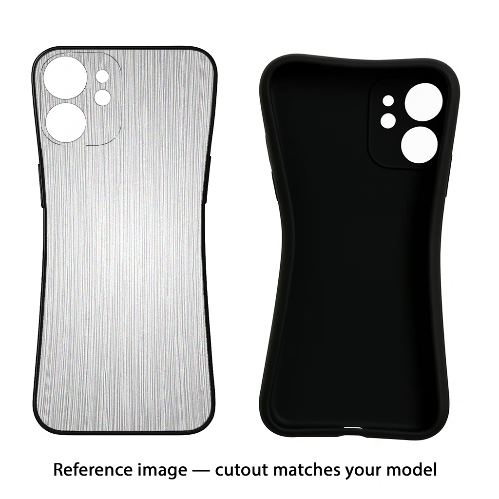 Wooden Grey Texture CMF by Nothing Phone 1 Black Soft Case Back Cover by Casekaro
