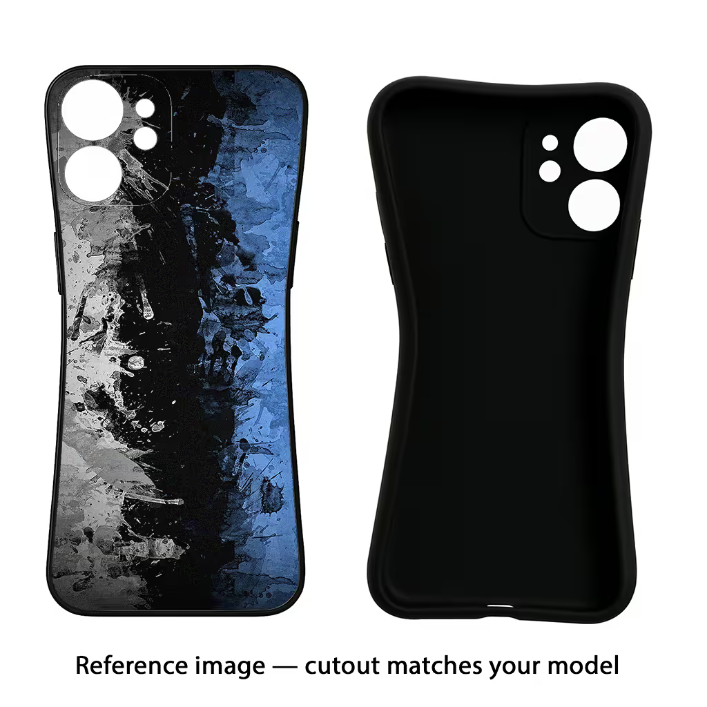 Artistic Design iPhone 7 Plus Black Soft Case Back Cover by Casekaro