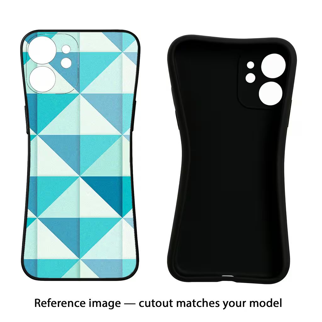 Abstract iPhone X Black Soft Case Back Cover by Casekaro