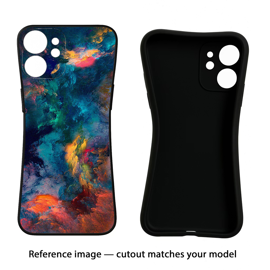 Artwork Paint Samsung S24 FE 5G Black Soft Case Back Cover by Casekaro
