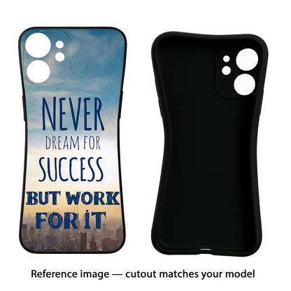 Never Dream For Success But Work For It Realme 14 Pro Plus 5G Back Cover