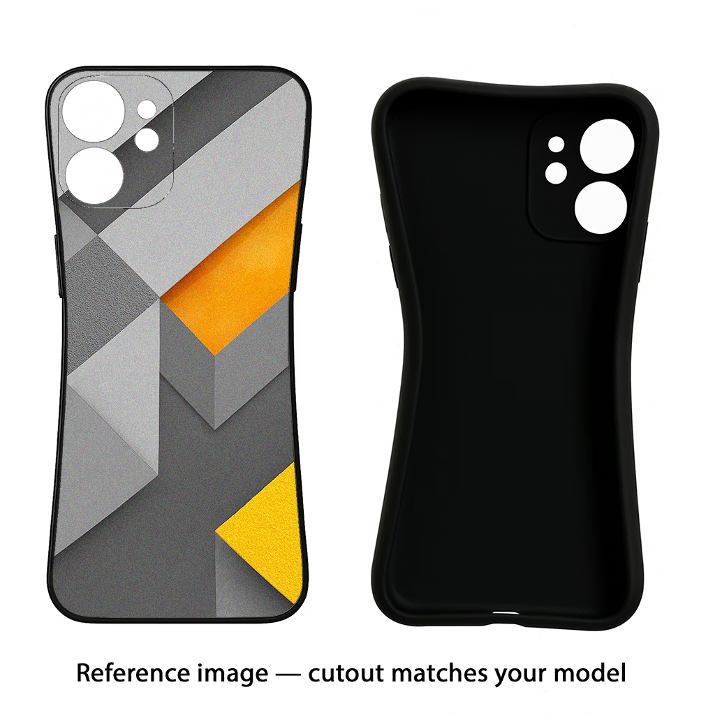 Abstract Samsung S23 Black Soft Case Back Cover by Casekaro
