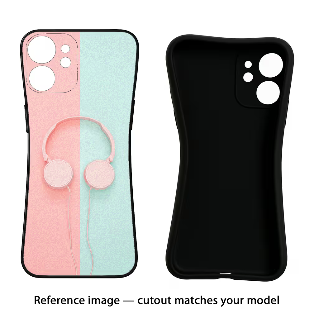 Music Lover iPhone X Black Soft Case Back Cover by Casekaro